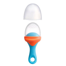 Load image into Gallery viewer, Pulp Silicone Feeder - Blue/Orange - Baby Feeding
