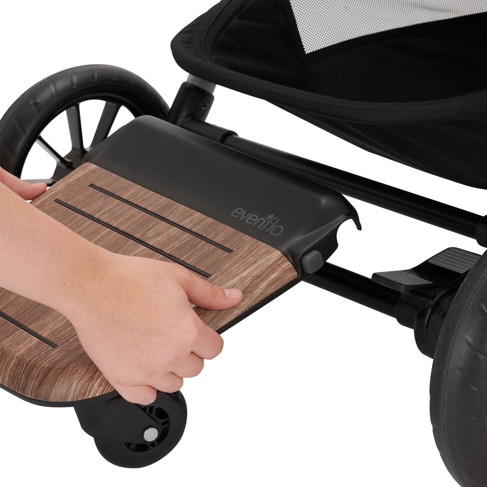 how to open an evenflo stroller Evenflo Pivot Xpand Stroller Rider Board – Swaddles Baby