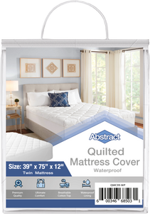 Abstract Luxury Quilted Waterproof Mattress Cover