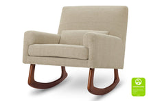 Load image into Gallery viewer, Nursery Works Sleepytime Rocker With Walnut Legs
