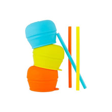 Load image into Gallery viewer, Snug Straw 3Pk Lids - Boy - Baby Feeding
