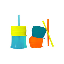 Load image into Gallery viewer, Snug Straw W/Cup - Boy - Baby Feeding
