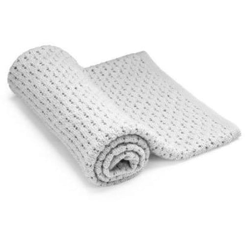 Stokke Blanket Merino Wool 80X80Cm - Light Grey - Baby Wear