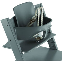 Load image into Gallery viewer, Stokke Tripp Trapp Baby Set With Extended Glider - Beech / Storm Grey - High Chairs
