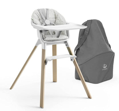 stokke clikk high chair cushion Stokke Clikk High Chair with Grey Sprinkle Cushion & Travel Bag