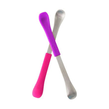Load image into Gallery viewer, Swap Baby Utensil - 2 Pack - Coral/Purple - Baby Feeding
