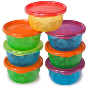 The First Years Take & Toss 8Oz Toddler Bowls W/ Lids 6 Pk - Baby Feeding