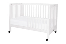Load image into Gallery viewer, Babyletto Maki Full Size Portable Folding Crib With Toddler Bed Conversion Kit
