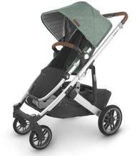 Load image into Gallery viewer, The UPPAbaby CRUZ V2 Stroller from Mega Babies features 100% full grain leather accents.
