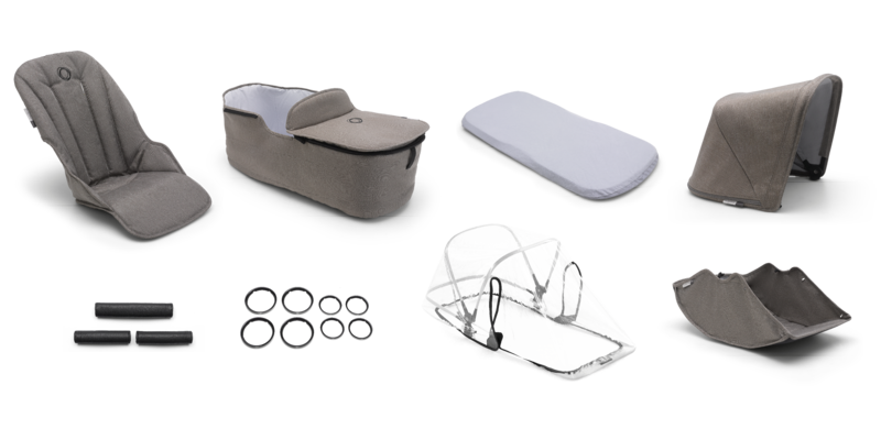 Mineral Collection Bugaboo Style Set Bugaboo Footmuff Mineral