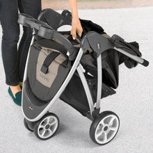 Load image into Gallery viewer, Chicco Viaro Quick-Fold Stroller - Graphite
