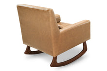 Load image into Gallery viewer, Nursery Works Sleepytime Rocker in Vegan Tan Leather
