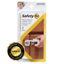 Load image into Gallery viewer, Safety 1ˢᵗ Secure Mount Home Safety Cabinet Lock - 2 Pack
