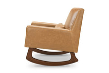 Load image into Gallery viewer, Nursery Works Sleepytime Rocker in Vegan Tan Leather
