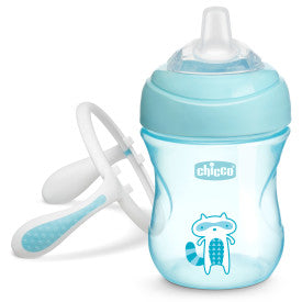 Chicco Silicone Spout Transition Sippy Cup 7oz 4m+ – Swaddles Baby