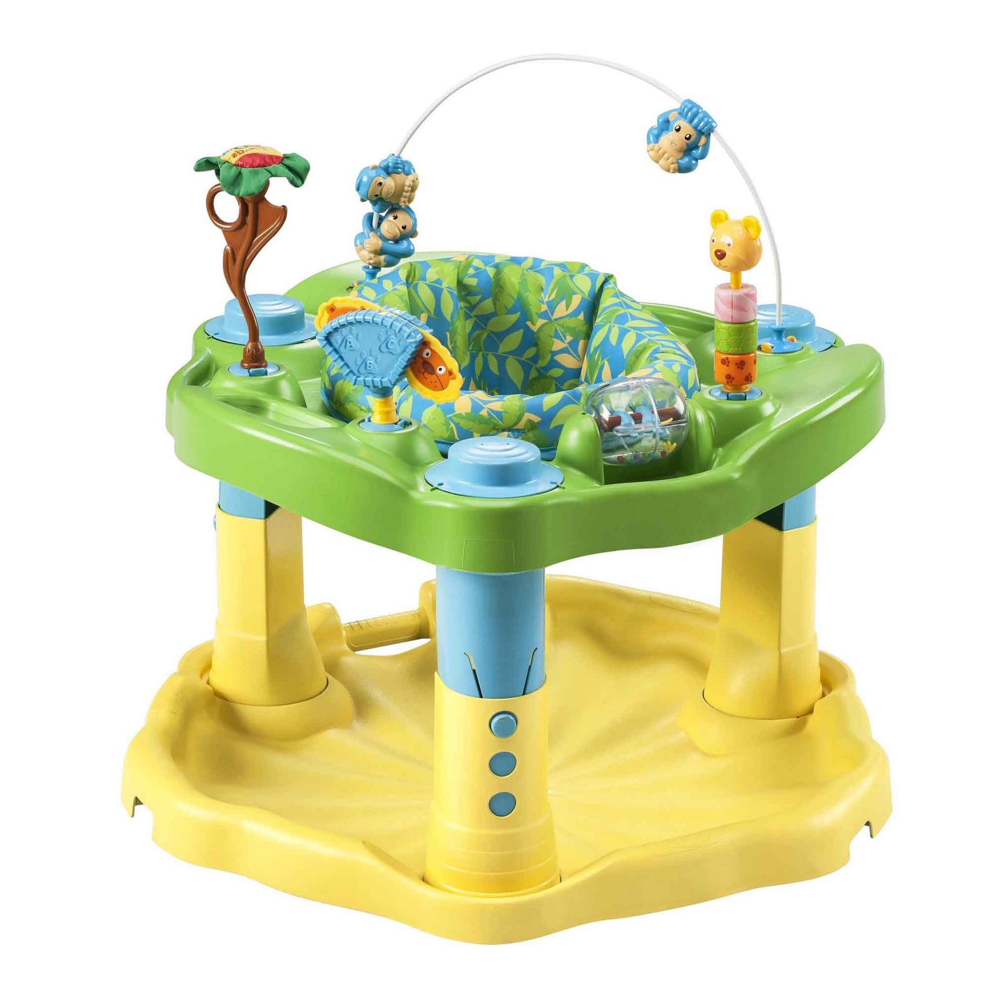 Evenflo Zoo Friends Exersaucer DLX – Swaddles Baby
