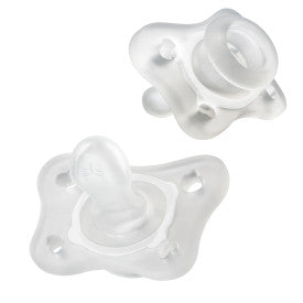 Chicco PhysioForma Silicone Mini Orthodontic Pacifier 0-2m 2pk